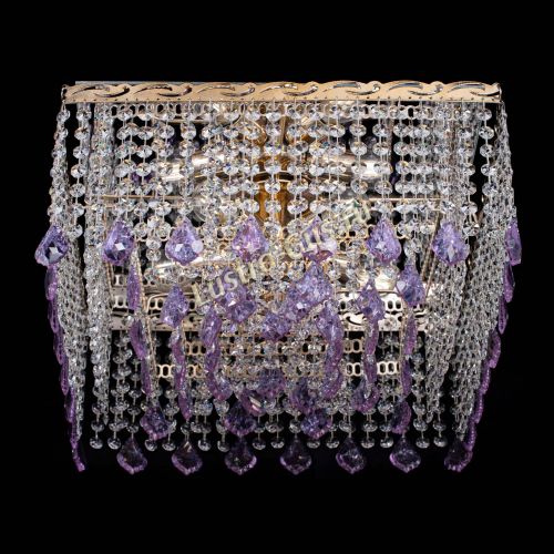 Люстра Квадрат Гамма Дубик цветная в Сочи Гусь Хрустальный