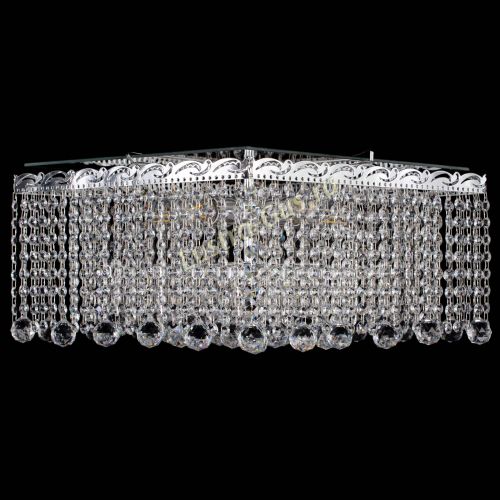 Люстра Квадрат гамма шар 30 мм длинная в Сочи Гусь Хрустальный