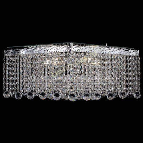 Люстра Квадрат гамма шар 30 мм длинная в Сочи Гусь Хрустальный