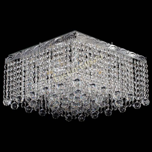 Люстра Квадрат гамма шар 30 мм длинная в Сочи Гусь Хрустальный