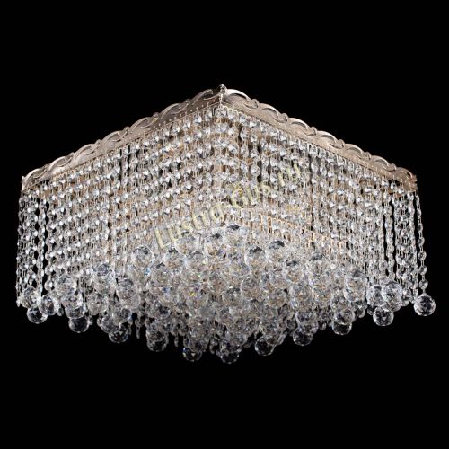 Люстра Квадрат гамма шар 30 мм длинная в Сочи Гусь Хрустальный