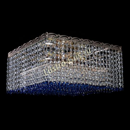 Люстра Квадрат Оптикон синяя в Сочи Люстра Квадрат Оптикон синяя в Сочи