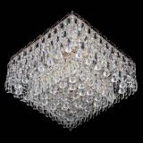 Люстра Квадрат Каскад с пластинками в Сочи