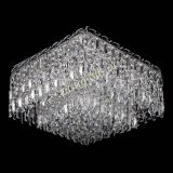 Люстра Квадрат Каскад с пластинками в Сочи