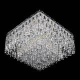 Люстра Квадрат Каскад с пластинками в Сочи