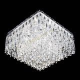 Люстра Квадрат Каскад с пластинками в Сочи