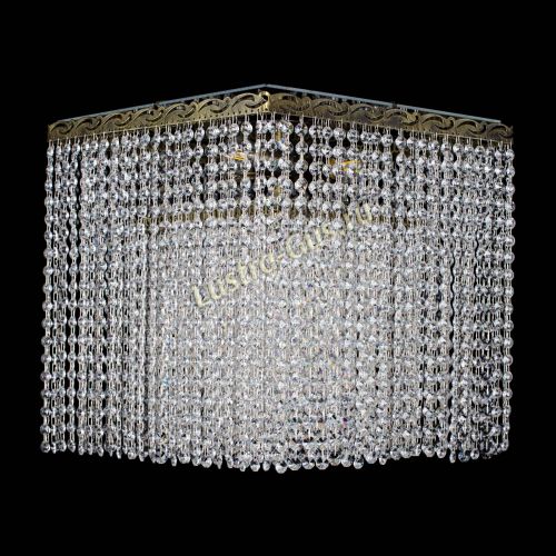 Люстра Квадрат Оптикон плюс под бронзу в Сочи Гусь Хрустальный