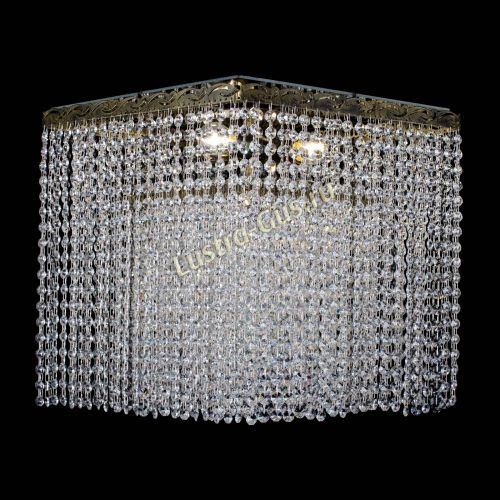 Люстра Квадрат Оптикон плюс под бронзу в Сочи Гусь Хрустальный