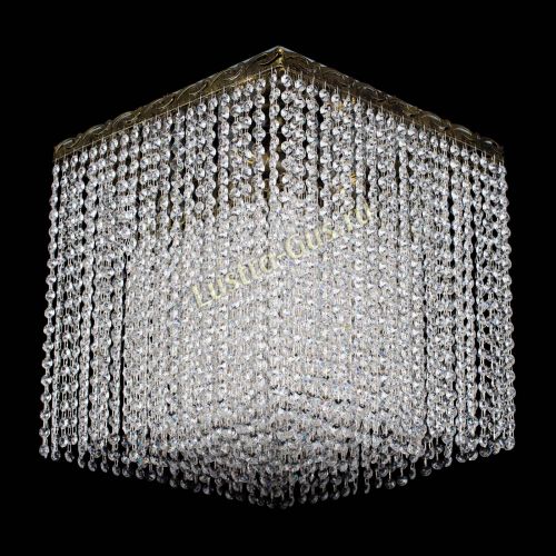 Люстра Квадрат Оптикон плюс под бронзу в Сочи Гусь Хрустальный