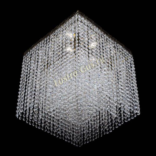 Люстра Квадрат Оптикон плюс под бронзу в Сочи Гусь Хрустальный