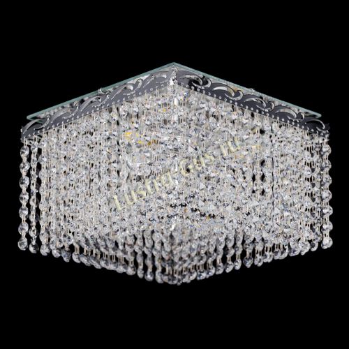 Люстра Квадрат Оптикон 3 лампы в Сочи Гусь Хрустальный