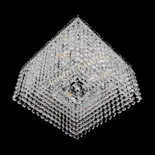 Люстра Квадрат Оптикон 3 лампы в Сочи Гусь Хрустальный