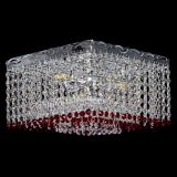 Люстра Квадрат Оптикон красная в Сочи Люстра Квадрат Оптикон красная в Сочи