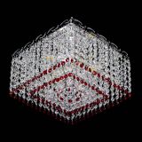 Люстра Квадрат Оптикон красная в Сочи Люстра Квадрат Оптикон красная в Сочи