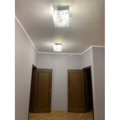 Люстра Квадрат Оптикон в Сочи Гусь Хрустальный