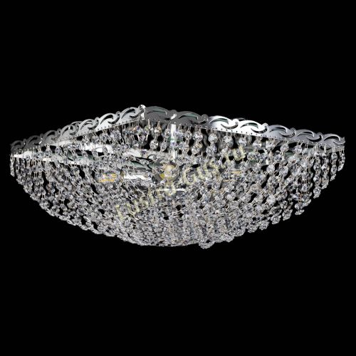 Люстра Квадрат Сетка в Сочи Гусь Хрустальный