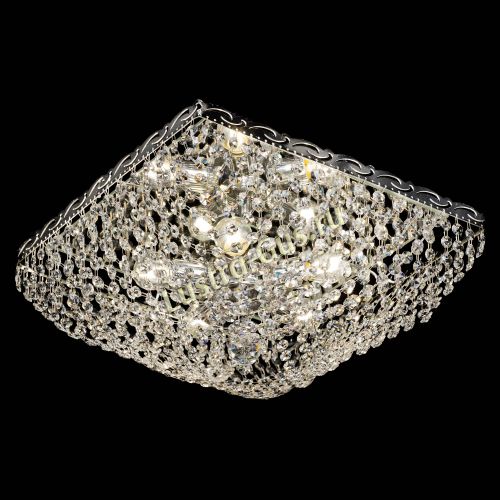 Люстра Квадрат Сетка в Сочи Гусь Хрустальный