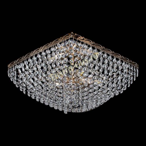 Люстра Квадрат Сетка в Сочи Гусь Хрустальный