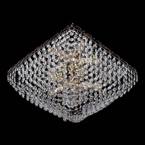 Люстра Квадрат Сетка в Сочи Гусь Хрустальный