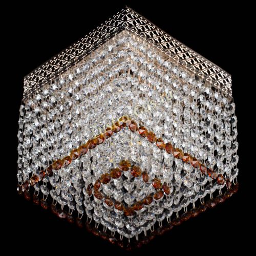 Люстра Квадрат Венеция №1 чайная в Сочи Гусь Хрустальный