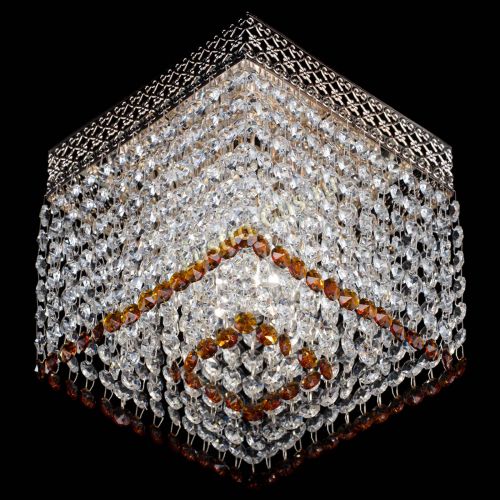 Люстра Квадрат Венеция №1 чайная в Сочи Гусь Хрустальный