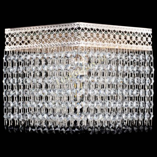 Люстра Квадрат Венеция №1 черная в Сочи Гусь Хрустальный