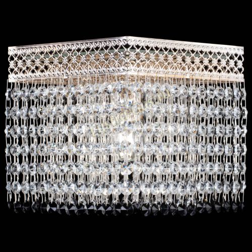 Люстра Квадрат Венеция №1 черная в Сочи Гусь Хрустальный