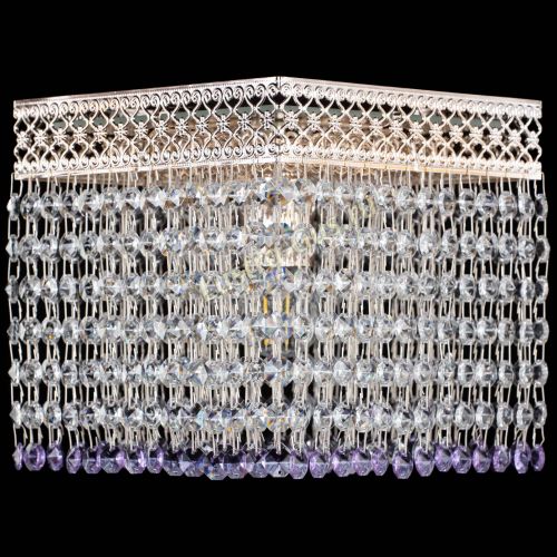 Люстра Квадрат Венеция №1 фиолетовая в Сочи Люстра Квадрат Венеция №1 фиолетовая в Сочи