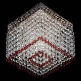 Люстра Квадрат Венеция №1 красная в Сочи Люстра Квадрат Венеция №1 красная в Сочи