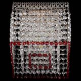 Люстра Квадрат Венеция №1 красная в Сочи Люстра Квадрат Венеция №1 красная в Сочи