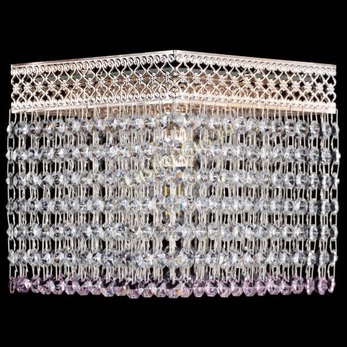 Люстра Квадрат Венеция №1 розовая в Сочи Люстра Квадрат Венеция №1 розовая в Сочи