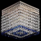 Люстра Квадрат Венеция №1 синяя в Сочи Люстра Квадрат Венеция №1 синяя в Сочи