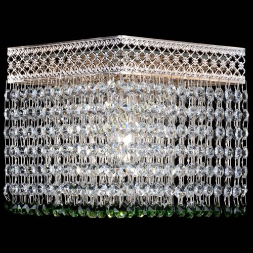 Люстра Квадрат Венеция №1 зеленая в Сочи Гусь Хрустальный