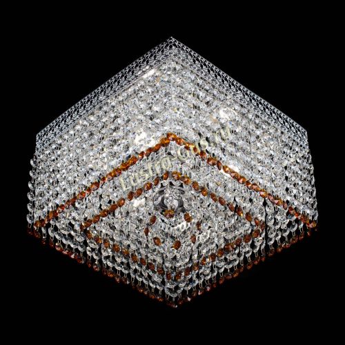 Люстра Квадрат Венеция №3 чайная в Сочи Гусь Хрустальный