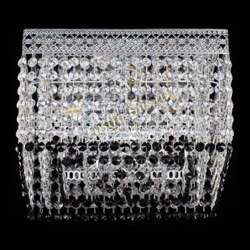 Люстра Квадрат Венеция №3 черная в Сочи Гусь Хрустальный