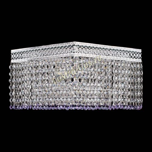 Люстра Квадрат Венеция №3 фиолетовая в Сочи Люстра Квадрат Венеция №3 фиолетовая в Сочи