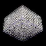 Люстра Квадрат Венеция №3 фиолетовая в Сочи Люстра Квадрат Венеция №3 фиолетовая в Сочи