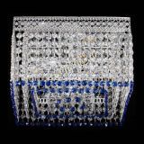 Люстра Квадрат Венеция №3 синяя в Сочи