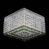 Люстра Квадрат Венеция №3 зеленая в Сочи