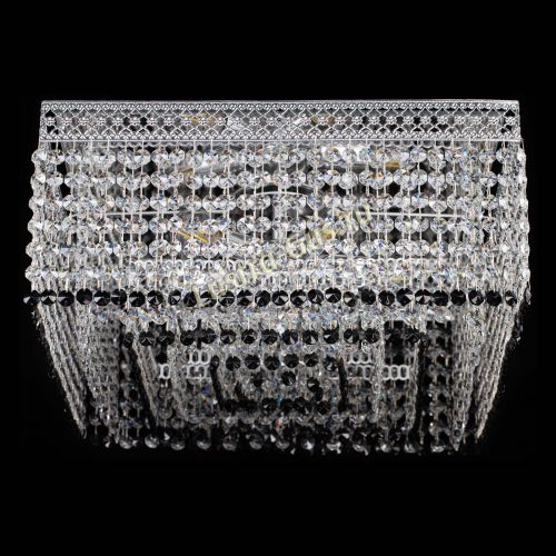 Люстра Квадрат Венеция №5 черная в Сочи Гусь Хрустальный