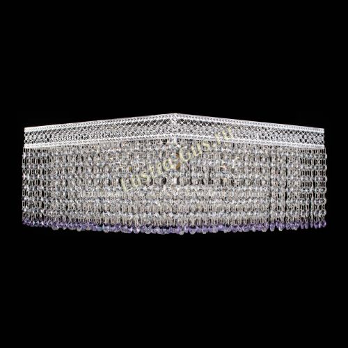 Люстра Квадрат Венеция №5 фиолетовая в Сочи Люстра Квадрат Венеция №5 фиолетовая в Сочи