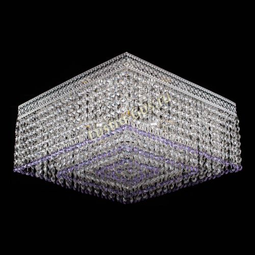 Люстра Квадрат Венеция №5 фиолетовая в Сочи Гусь Хрустальный