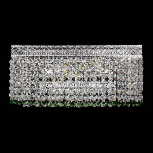 Люстра Квадрат Венеция №5 зеленая в Сочи Гусь Хрустальный