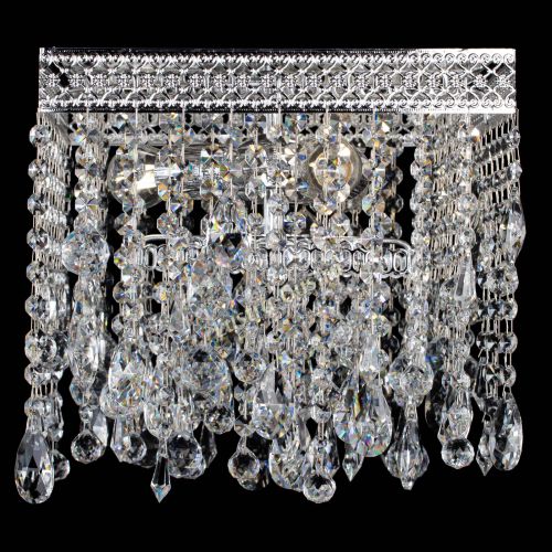 Люстра Квадрат Венеция капель №3 в Сочи Гусь Хрустальный