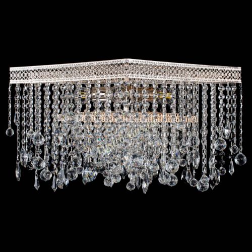 Люстра Квадрат Венеция капель №5 в Сочи Гусь Хрустальный