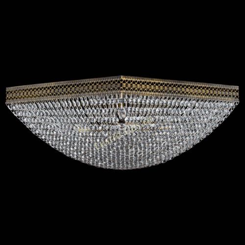 Люстра Квадрат Венеция сетка №3 под бронзу в Сочи Гусь Хрустальный