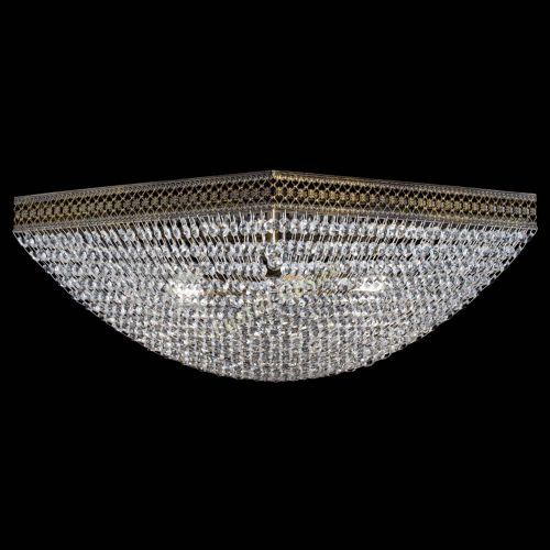 Люстра Квадрат Венеция сетка №3 под бронзу в Сочи Гусь Хрустальный