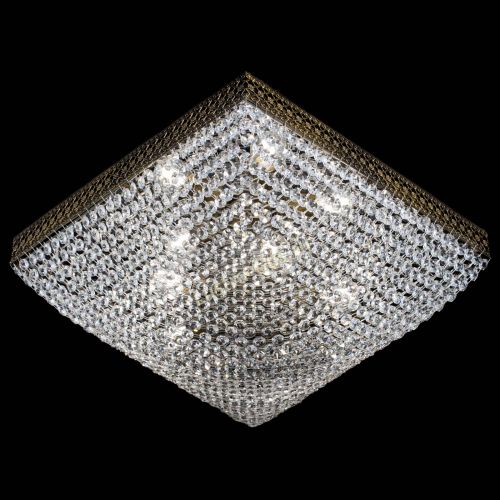 Люстра Квадрат Венеция сетка №3 под бронзу в Сочи Гусь Хрустальный
