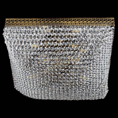 Люстра Квадрат Венеция сетка №3 под бронзу в Сочи Гусь Хрустальный