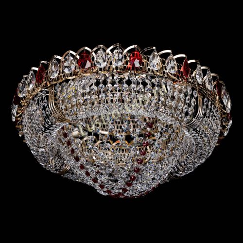 Люстра Лада красная в Сочи Гусь Хрустальный